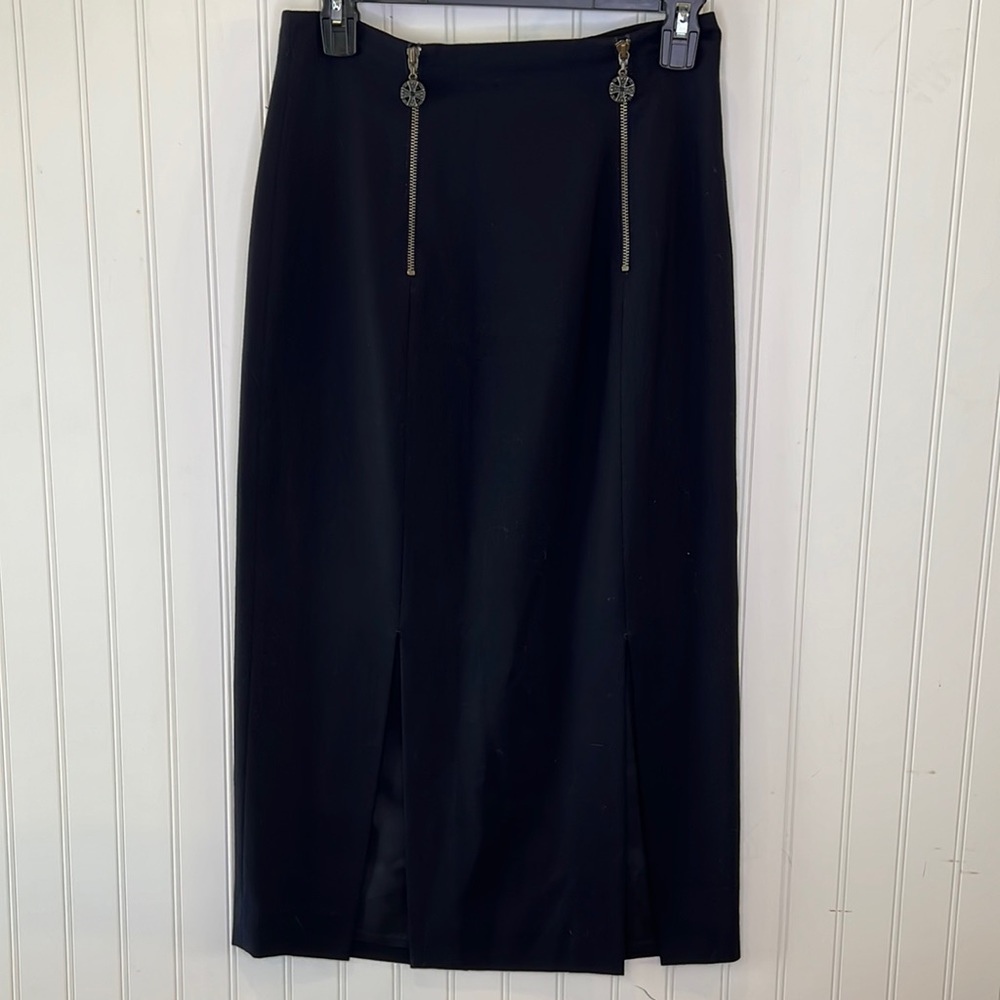 Nordstrom Wool Lined Split Hem Skirt Size 8